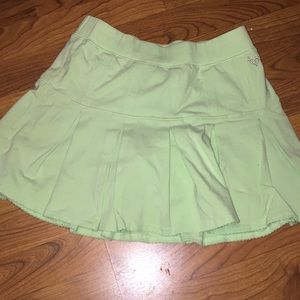 green justice skort